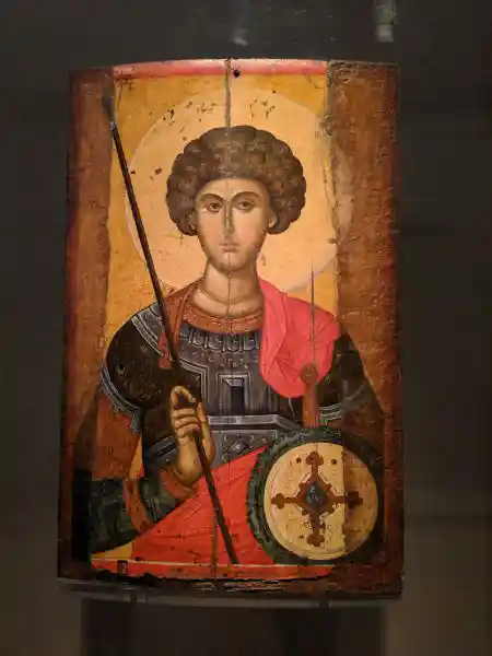 Byzantine icon of Saint George the Great Martyr